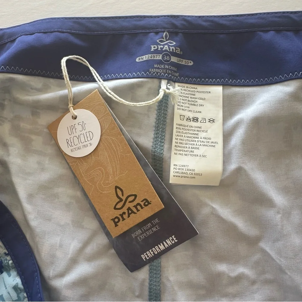 PrAna Men’s Catalyst Board Shorts Swim Trunks Size 38 New